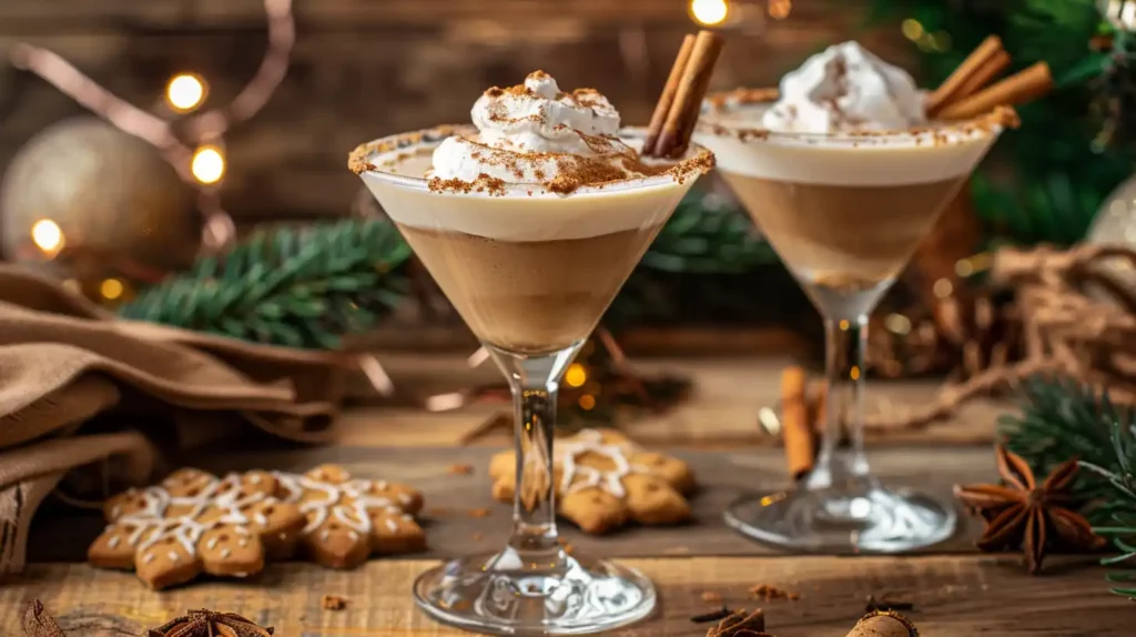 Gingerbread Cocktails for Christmas: A Cozy and Creamy Holiday Favorite