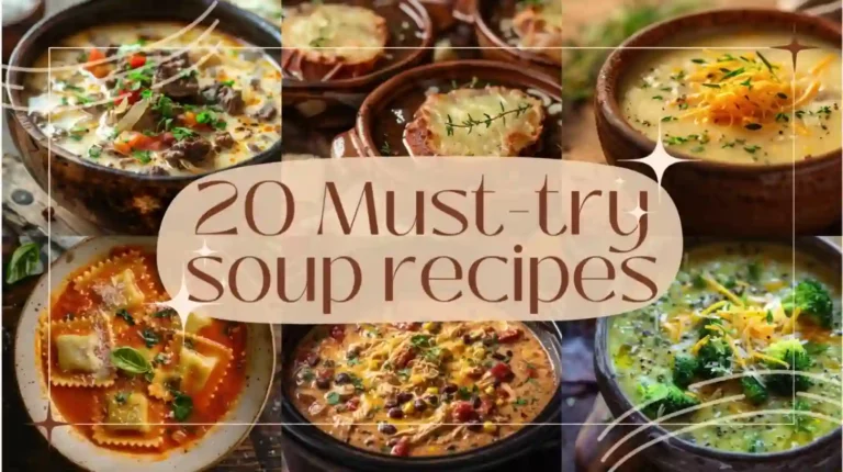 Delicious bowl featured in 20 must try soup recipes
