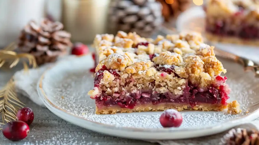 Amazing Cranberry Crumble Bars: 10 Simple Steps