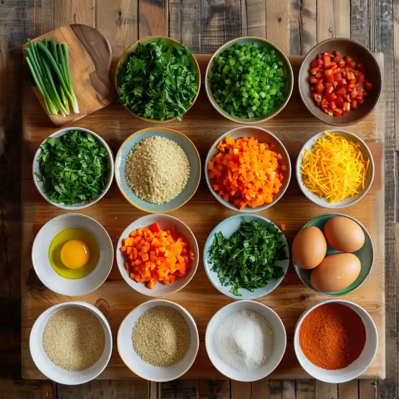Ingredients for Two Ingredient Cottage Cheese Tots