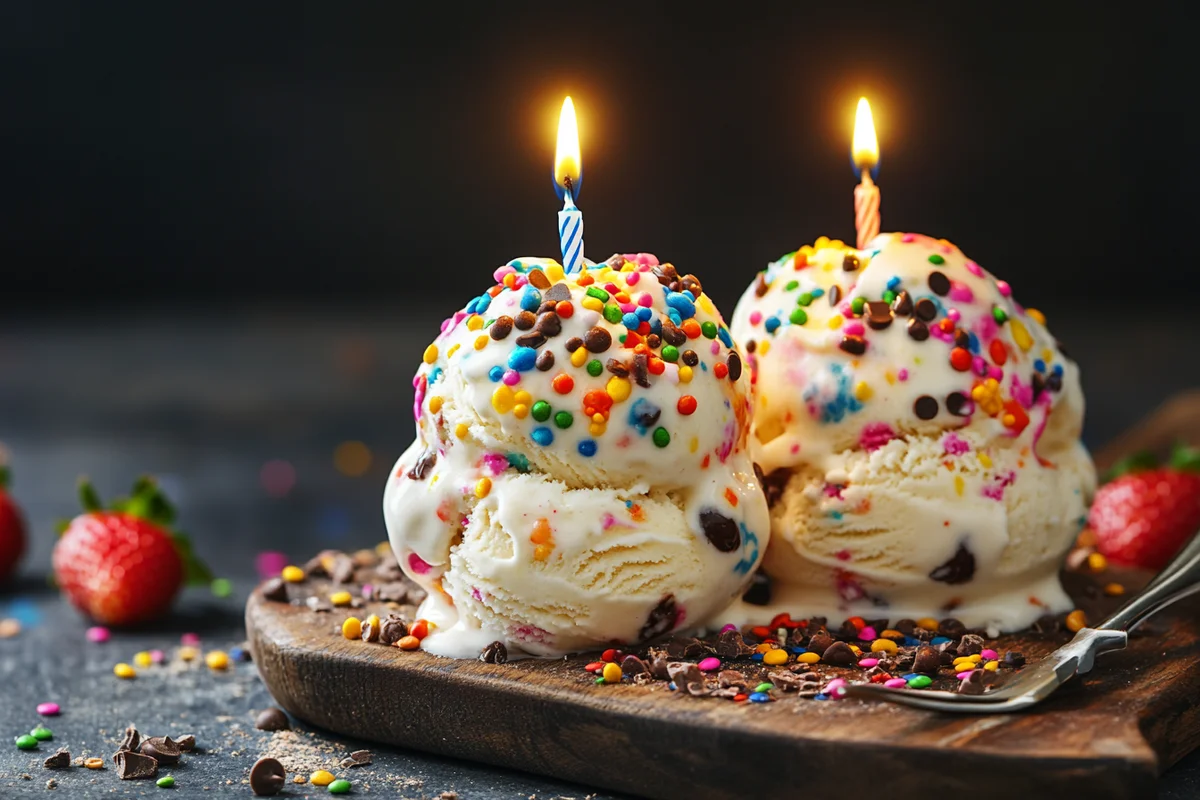 Birthday Cake Ninja Creami Ice Cream - Easy homemade recipe