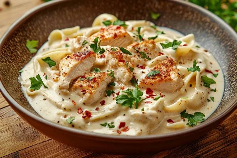 Cajun Chicken Alfredo - Easy homemade recipe