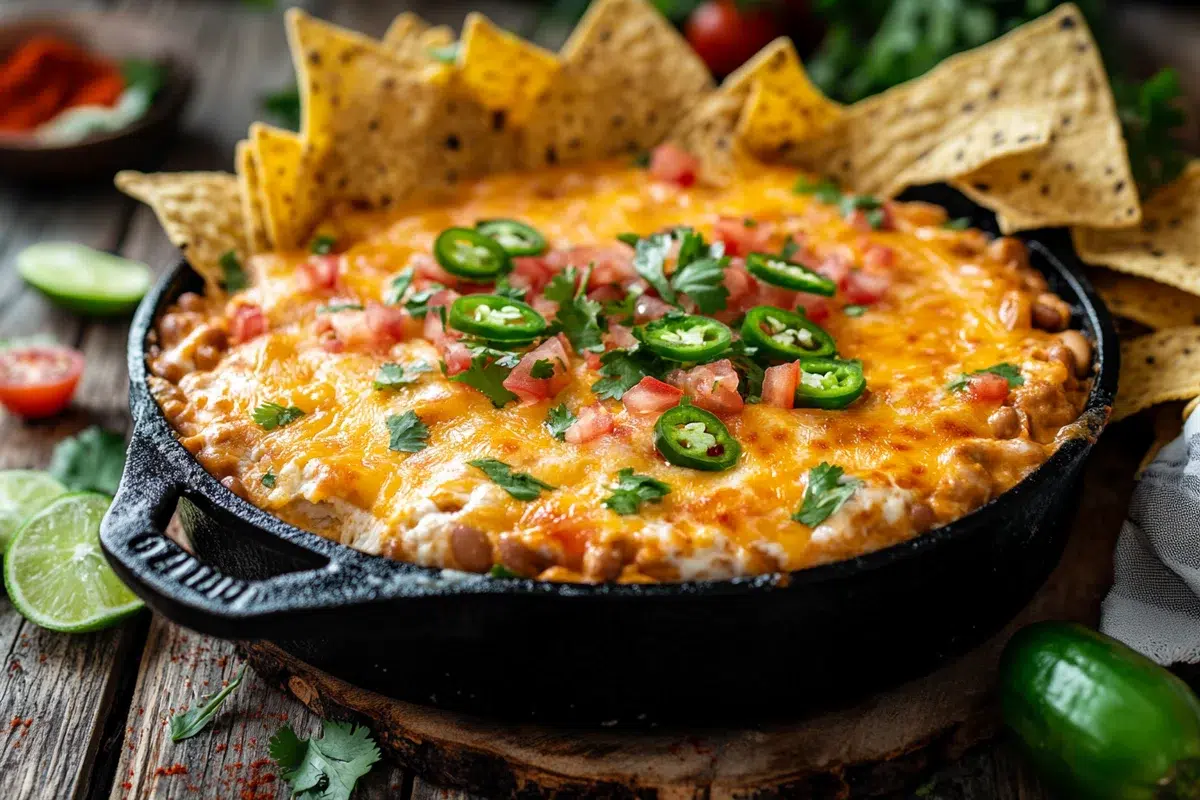 Easy Texas Trash Dip - Easy homemade recipe