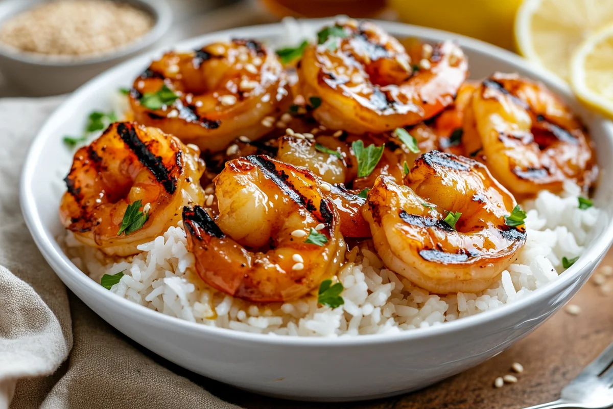 High-Protein Honey Garlic Shrimp - Easy homemade recipe
