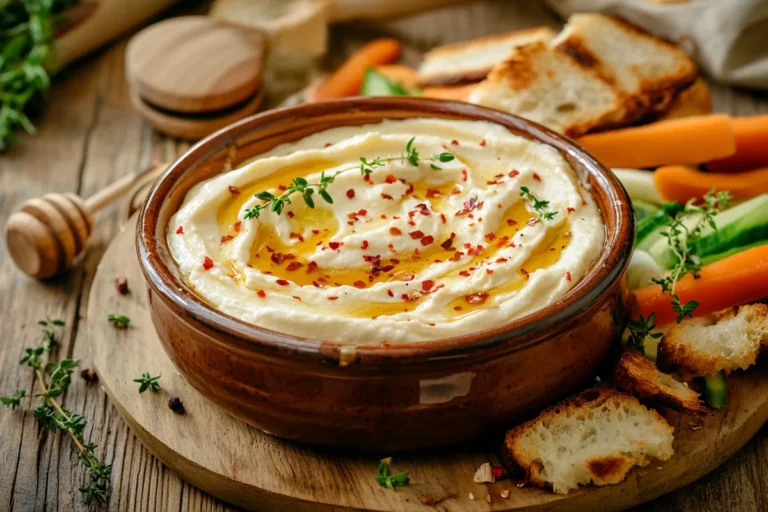 Hot Honey Boursin Dip - Easy homemade recipe