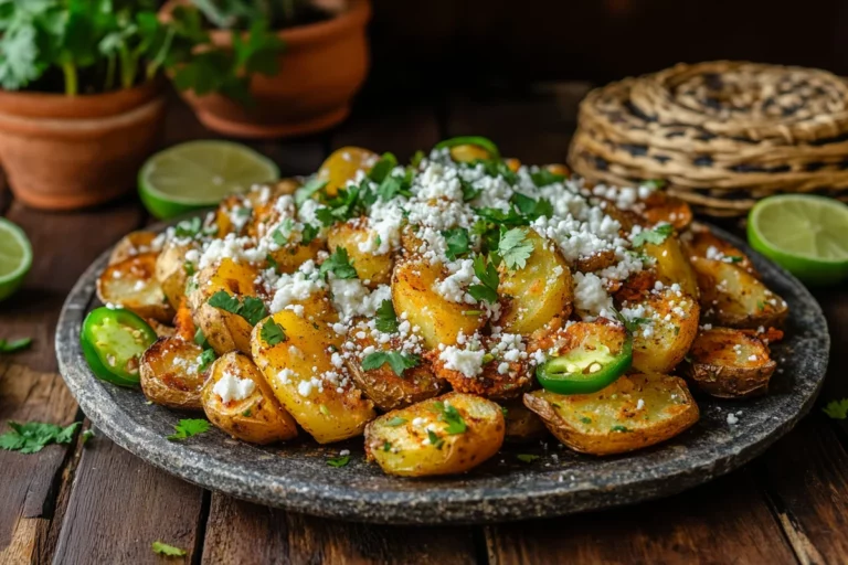 Mexican-Style Street Potatoes - Easy homemade recipe