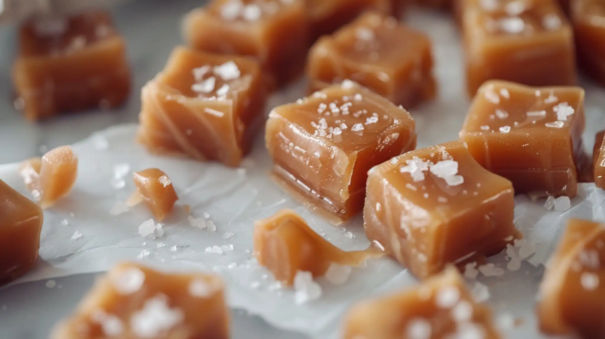 Original Caramel Recipe with sea salt topping
