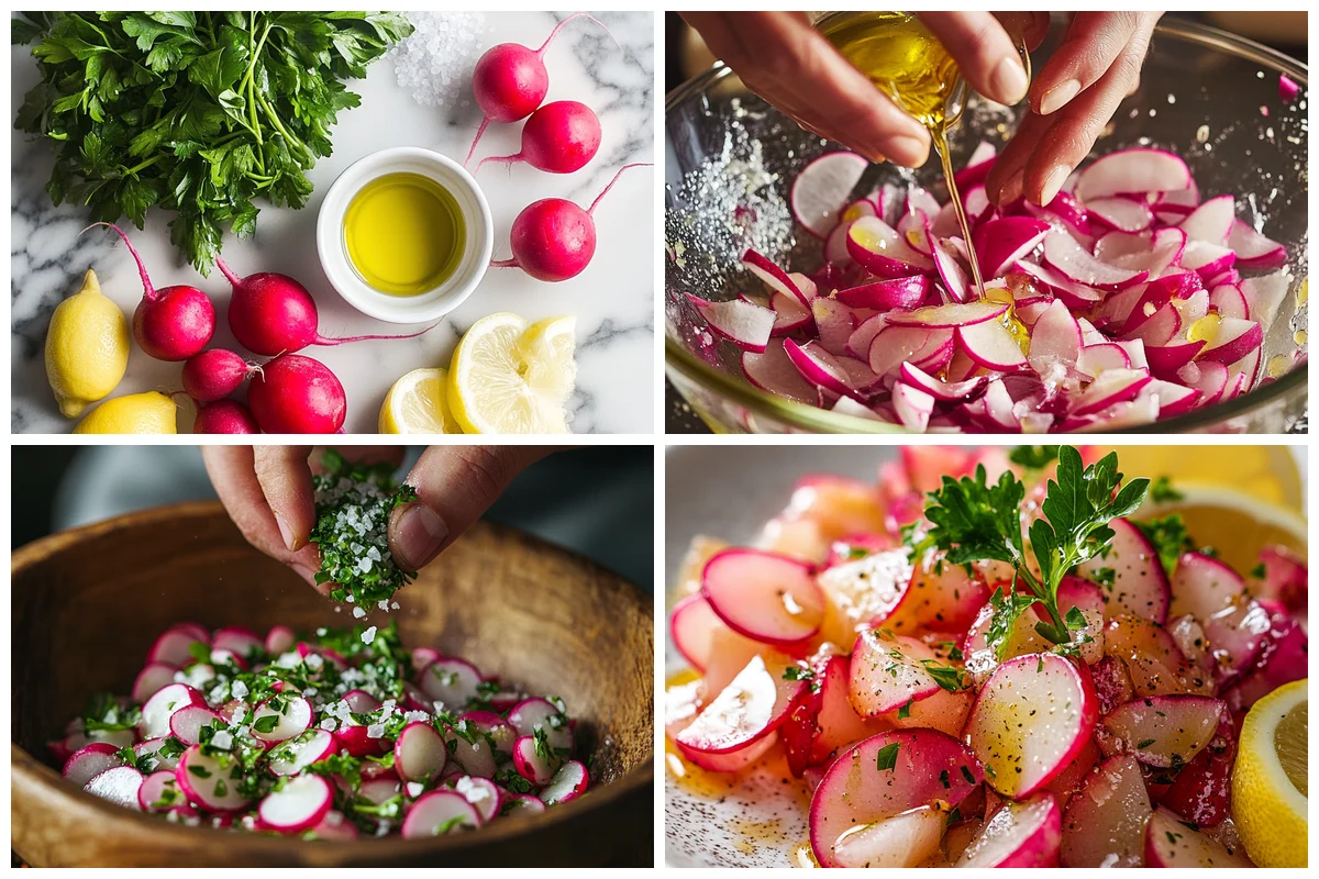 Cooking Radish Salad Recipe step by step