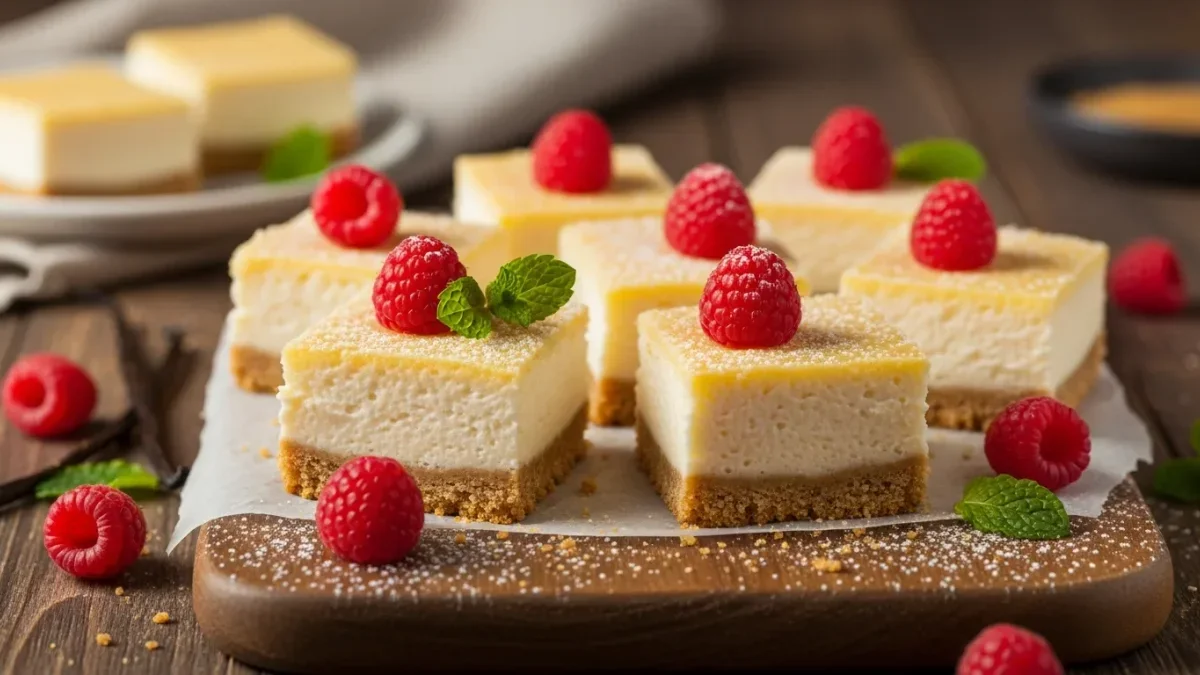 Cream Cheese Bars - Easy homemade recipe