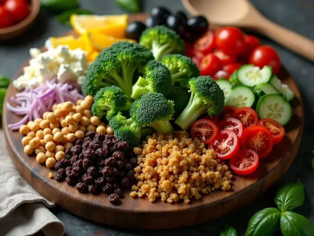 Ingredients for Italian Broccoli Salad