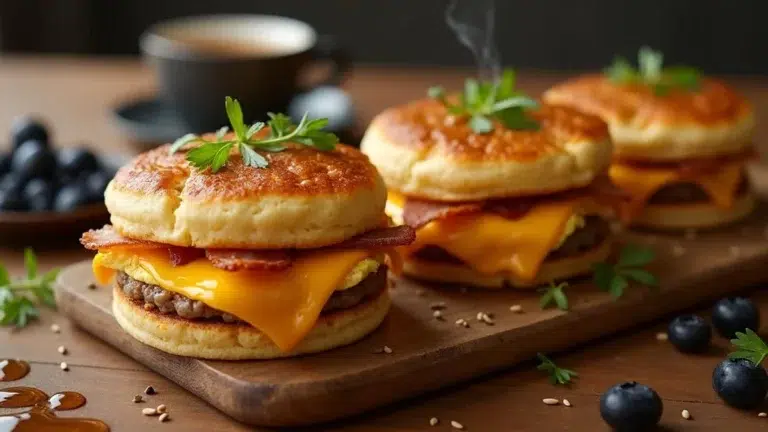 Protein McGriddle Breakfast Muffins - Easy homemade recipe