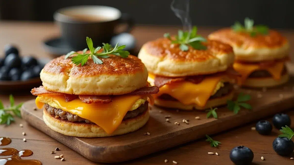 Protein McGriddle Breakfast Muffins - Easy homemade recipe