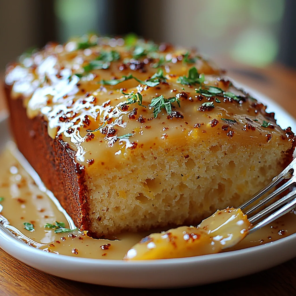 golden starbucks copycat lemon loaf with glossy lemon glaze and fresh lemon zest, served on a white plate