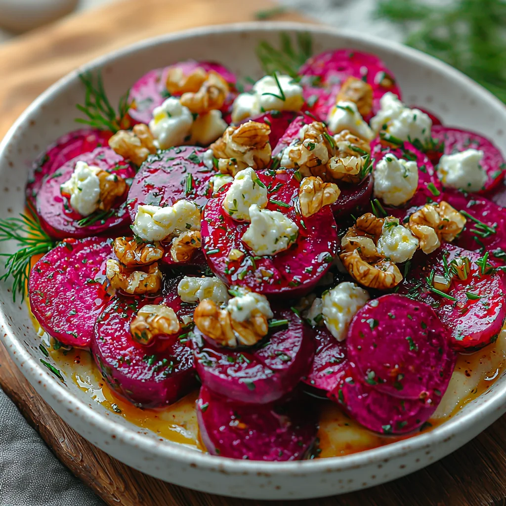 5 Easy Steps to Make Ruby Red Beet Salad